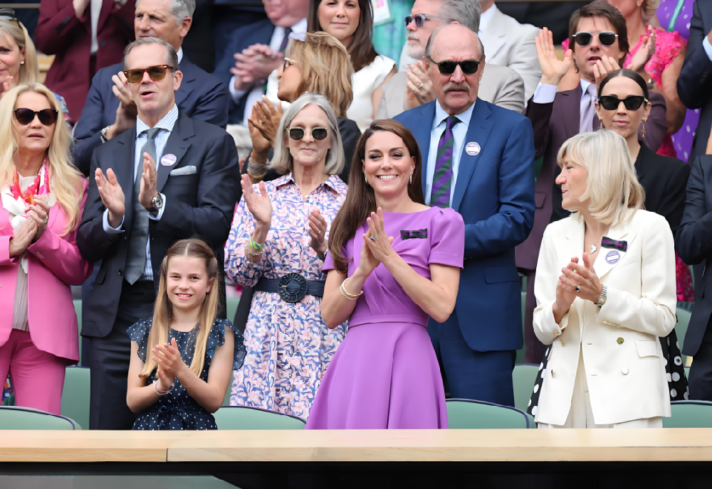 Wimbledon Witnesses: The Graceful Moments of Kate and Charlotte